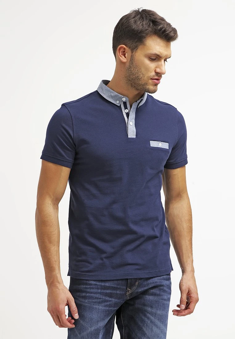 Pier One Uomo Polo - Dark Blue 3 Pier One Uomo Polo - Dark Blue