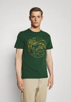 Pier One Uomo T-shirt Con Stampa - Dark Green