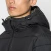 Pier One Uomo BASIC PUFFER JACKET WITH CONTRAST HOOD - Giacca Invernale - Black/olive -Offerta Economica Pier One ac45dd429b7349d1b1c00897ccebcc8a