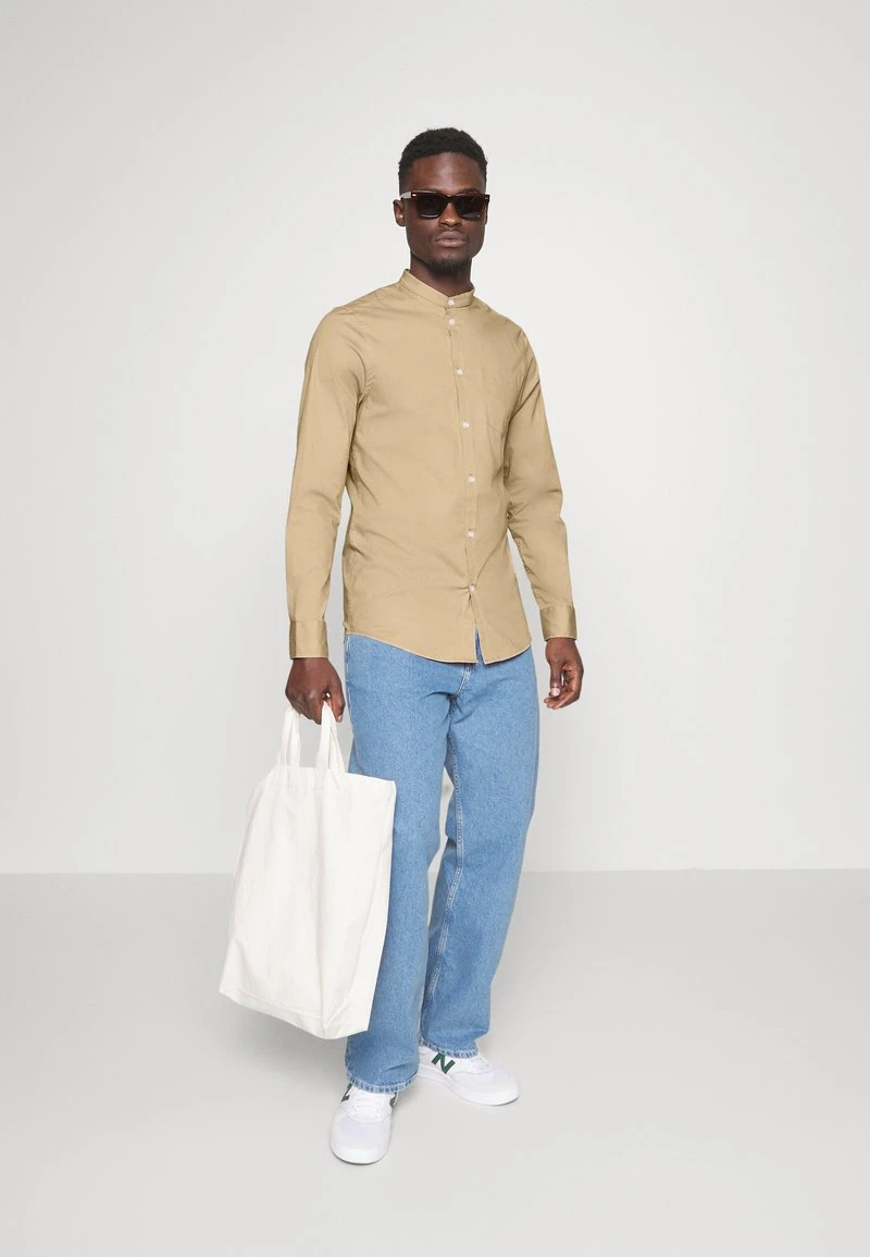 Pier One Uomo Camicia - Camel 4 Pier One Uomo Camicia - Camel - immagine 2