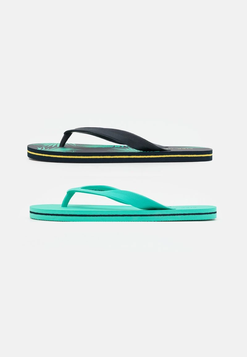 Pier One Uomo 2 PACK - Infradito Da Bagno - Dark Blue/green 3 Pier One Uomo 2 PACK - Infradito Da Bagno - Dark Blue/green