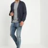 Pier One Uomo Cardigan - Mottled Blue -Offerta Economica Pier One ae83bcf2f1a34285a6f53e90bd471fbf