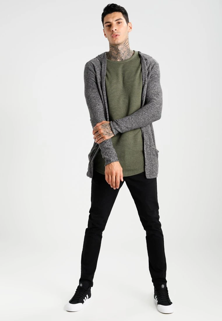 Pier One Uomo Cardigan - Light Grey/black 4 Pier One Uomo Cardigan - Light Grey/black - immagine 2