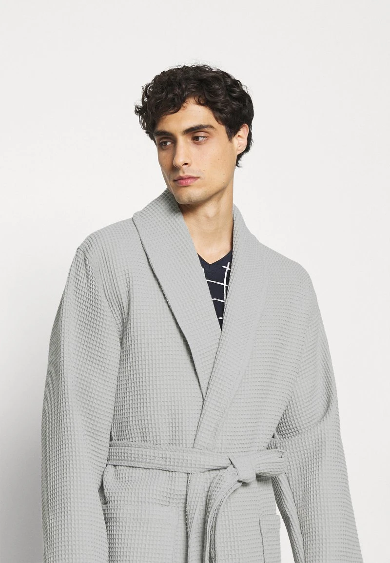 Pier One Uomo Accappatoio - Light Grey 7 Pier One Uomo Accappatoio - Light Grey - immagine 5