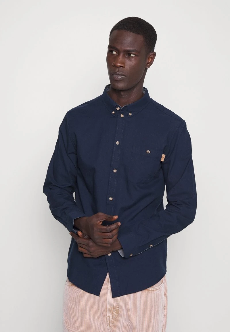 Pier One Uomo Camicia - Dark Blue 3 Pier One Uomo Camicia - Dark Blue