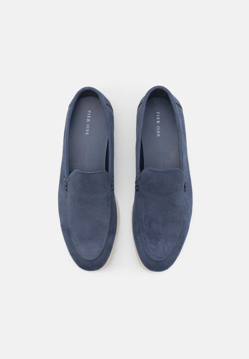 Pier One Uomo Scarpe Senza Lacci - Blue 6 Pier One Uomo Scarpe Senza Lacci - Blue - immagine 4