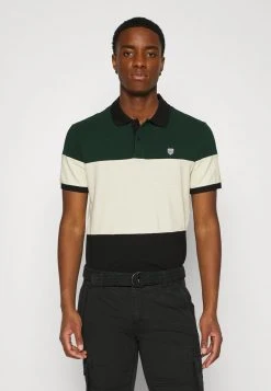 Pier One Uomo Polo - Green /white /black
