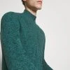 Pier One Uomo Cardigan - Mottled Dark Green -Offerta Economica Pier One aff2e8c72d5a44b1a97d9a2e9b2a66b7