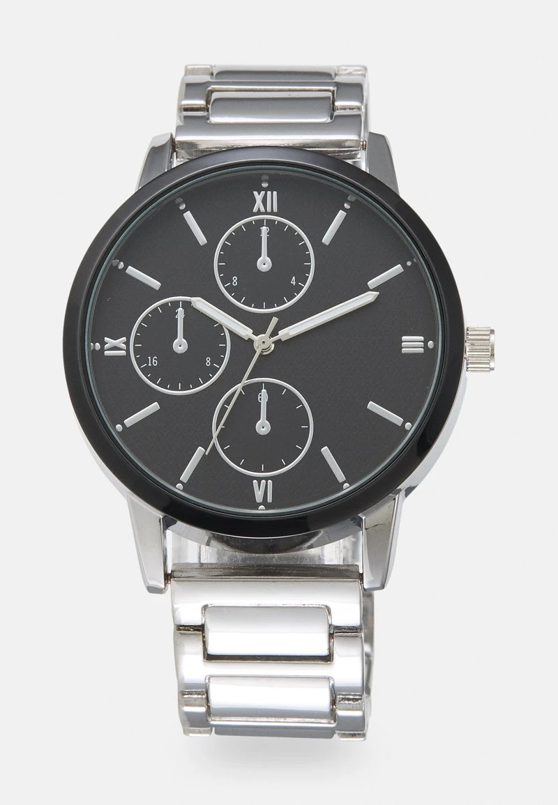 Pier One UNISEX - Orologio - Black/silver-coloured 3 Pier One UNISEX - Orologio - Black/silver-coloured