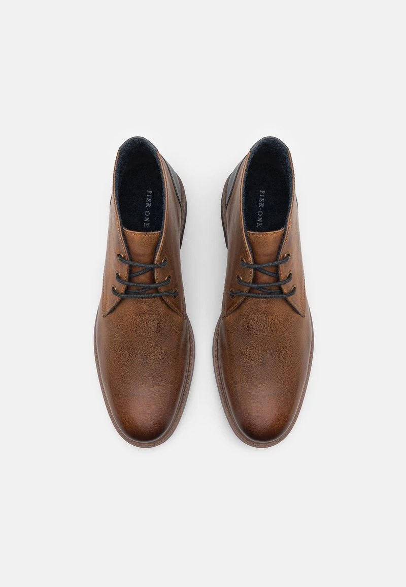 Pier One Uomo LEATHER - Stringate Sportive - Camel 6 Pier One Uomo LEATHER - Stringate Sportive - Camel - immagine 4