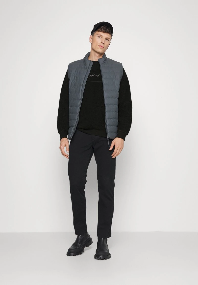 Pier One Uomo Felpa In Pile - Black 4 Pier One Uomo Felpa In Pile - Black - immagine 2