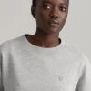 GANT Donna ICON G ESSENTIAL C-NECK - Sweatshirt - Light Grey Melange 10 GANT Donna ICON G ESSENTIAL C-NECK - Sweatshirt - Light Grey Melange -Offerta Economica Pier One b280f69c250547298d2350afd701b4e1