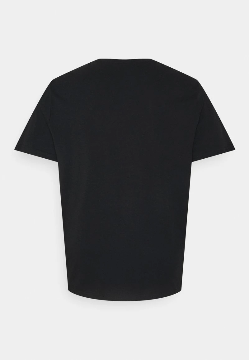 Pier One Uomo 2 PACK - T-shirt Basic - Black/black 4 Pier One Uomo 2 PACK - T-shirt Basic - Black/black - immagine 2