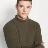 Pier One Uomo Maglione - Olive -Offerta Economica Pier One b5ad8895e9564d7597f65de914ee0e47