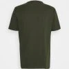 Pier One Uomo 2 PACK - T-shirt Basic - Black/khaki -Offerta Economica Pier One b64765debe284c6c9b0420c3cc33aaec