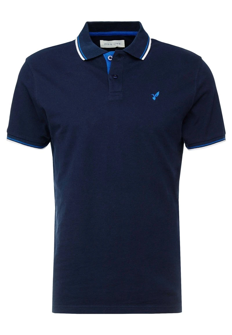 Pier One Uomo Polo - Dark Blue 6 Pier One Uomo Polo - Dark Blue - immagine 4