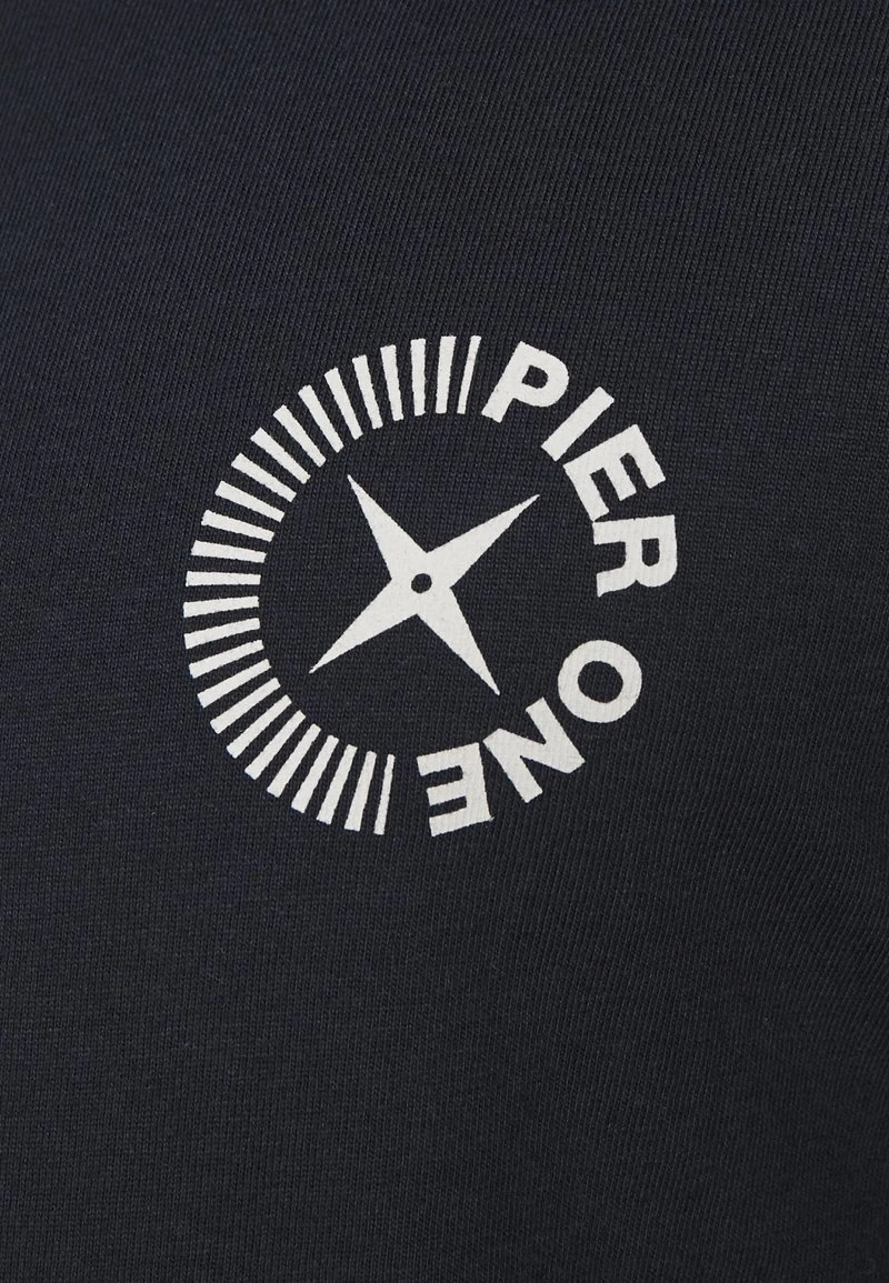 Pier One Uomo Maglietta A Manica Lunga - Dark Blue 8 Pier One Uomo Maglietta A Manica Lunga - Dark Blue - immagine 6