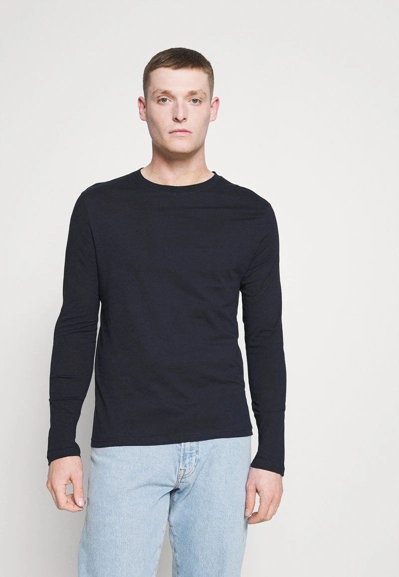 Pier One Uomo 5 PACK - Maglietta A Manica Lunga - White/dark Blu/grey 7 Pier One Uomo 5 PACK - Maglietta A Manica Lunga - White/dark Blu/grey - immagine 5