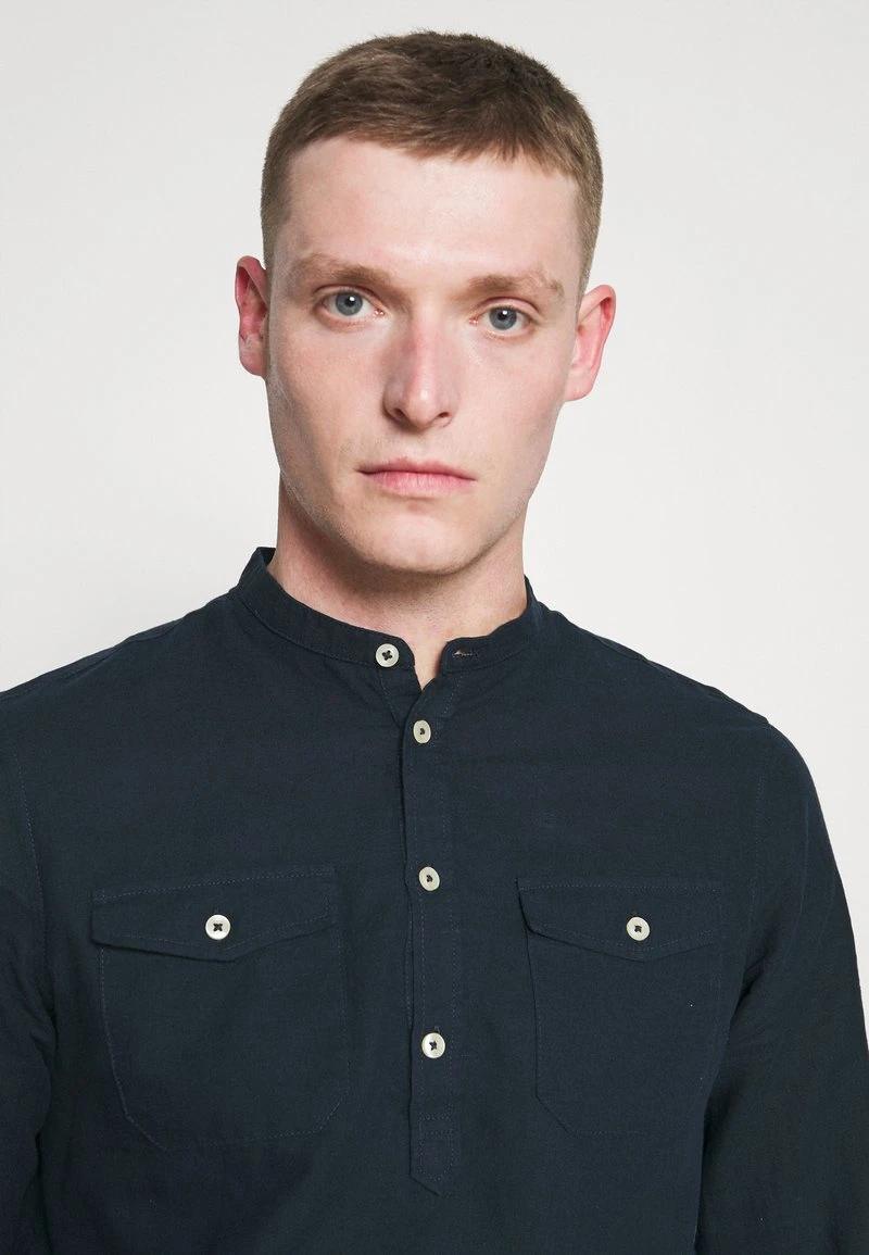 Pier One Uomo Camicia - Dark Blue 6 Pier One Uomo Camicia - Dark Blue - immagine 4