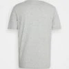 Pier One Uomo GRAPHIC T-SHIRT - T-shirt Basic - Mottled Grey -Offerta Economica Pier One b9d204b8025a4688ae8969b369e40aeb