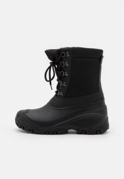 Pier One UNISEX - Stivali Da Neve - Black