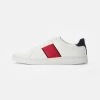 Pier One Unisex Sneakers Basse - White Red -Offerta Economica Pier One bb7dddf10b5a463793d769d3faad48da