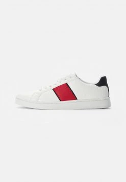 Pier One Unisex Sneakers Basse - White Red