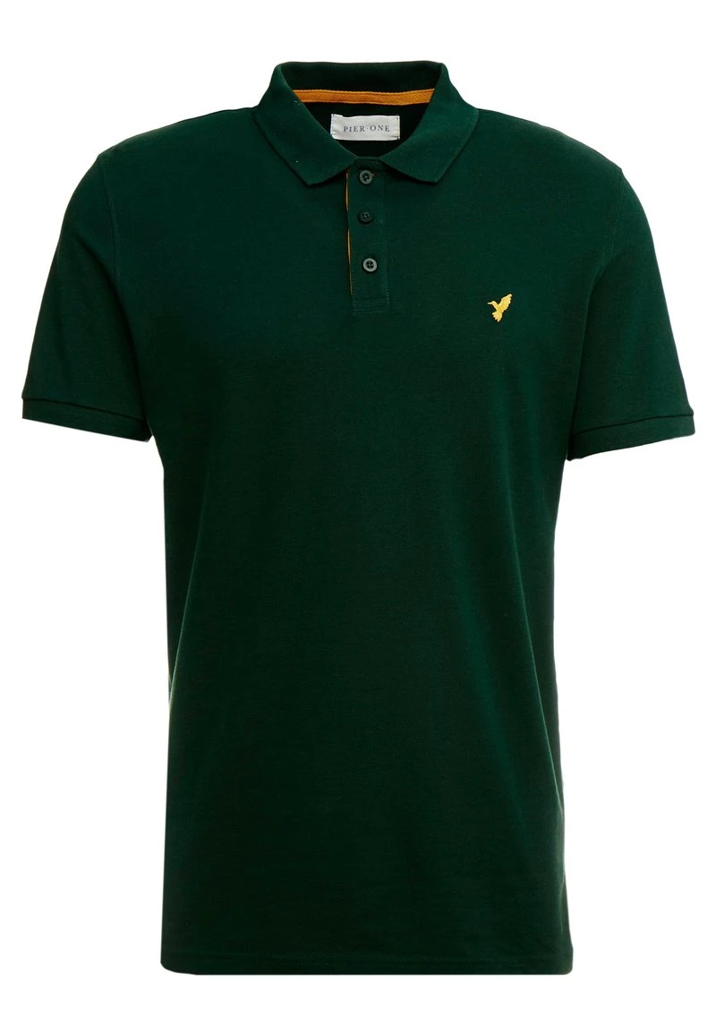 Pier One Uomo Polo - Dark Green 7 Pier One Uomo Polo - Dark Green - immagine 5