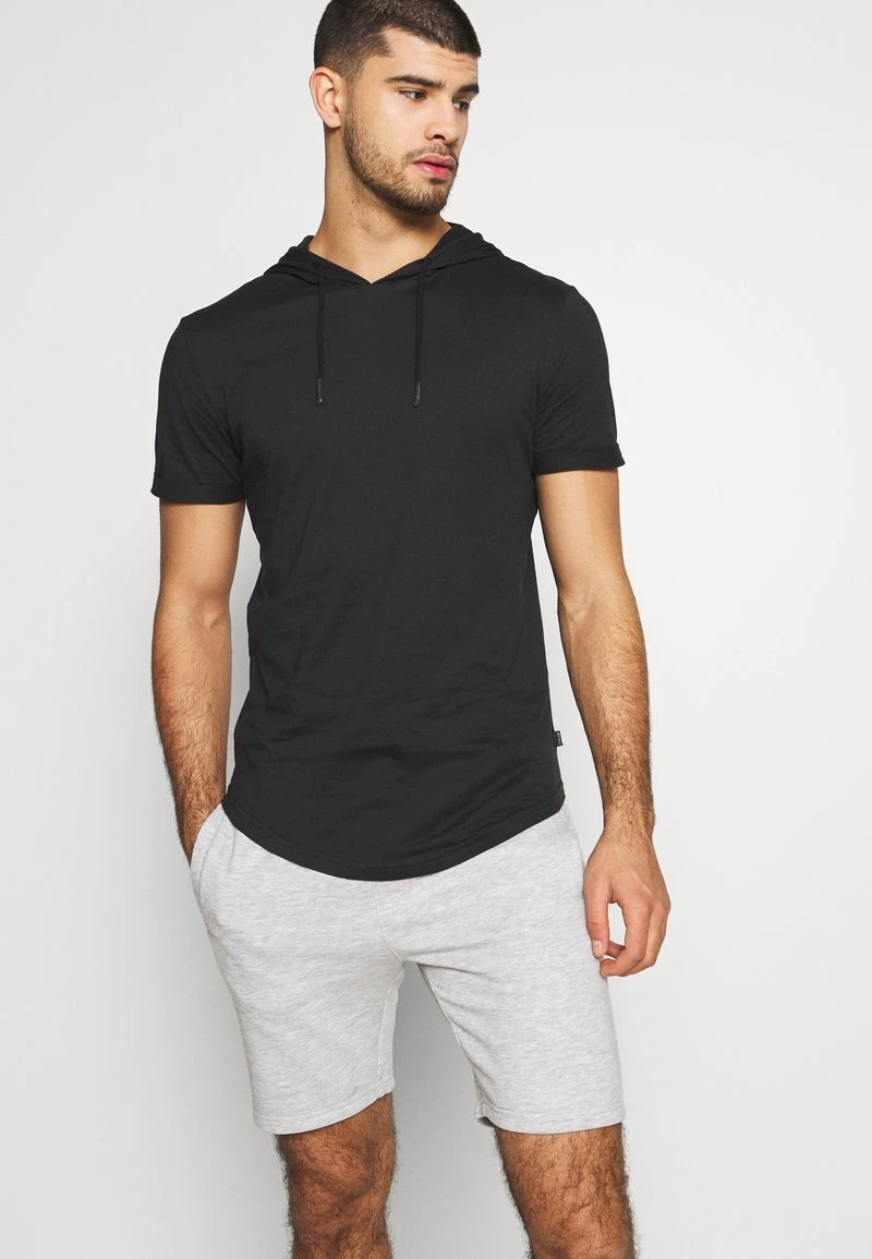Pier One Uomo T-shirt Con Stampa - Black 3 Pier One Uomo T-shirt Con Stampa - Black