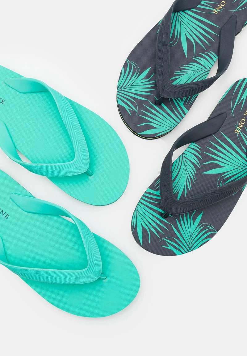 Pier One Uomo 2 PACK - Infradito Da Bagno - Dark Blue/green 8 Pier One Uomo 2 PACK - Infradito Da Bagno - Dark Blue/green - immagine 6