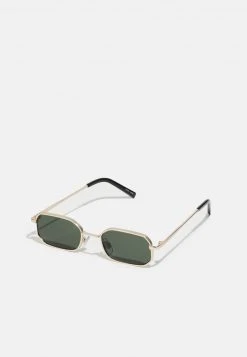Pier One UNISEX - Occhiali Da Sole - Gold-colured/ Green