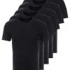 Pier One Uomo 5 PACK - T-shirt Basic - Black -Offerta Economica Pier One bd75c0059404493a970c9577d597937f