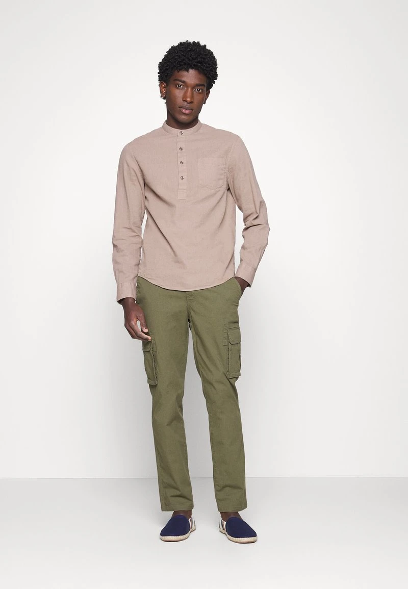 Pier One Uomo Camicia - Taupe 4 Pier One Uomo Camicia - Taupe - immagine 2