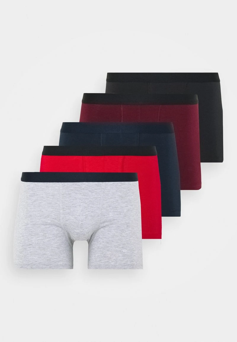 Pier One Uomo 5 PACK - Culotte - Black/grey/dark Blue 9 Pier One Uomo 5 PACK - Culotte - Black/grey/dark Blue - immagine 7