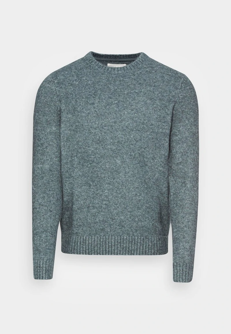 Pier One Uomo ESSENTIAL WINTER CREWNECK - Maglione - Blue/grey 6 Pier One Uomo ESSENTIAL WINTER CREWNECK - Maglione - Blue/grey - immagine 4