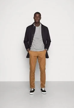 Pier One Uomo 2er Pack CREW NECK - Felpa - Mottled Light Grey/black