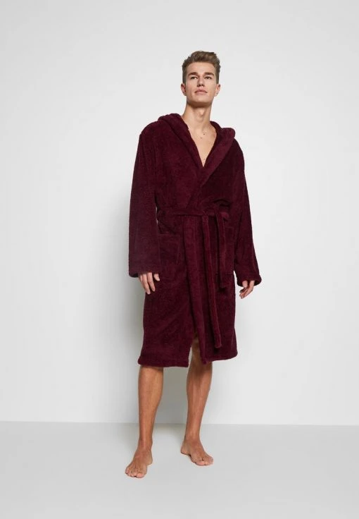 Pier One Uomo Accappatoio - Bordeaux -Offerta Economica Pier One c3b907b1cf5d413f945425f26e4d656d 1