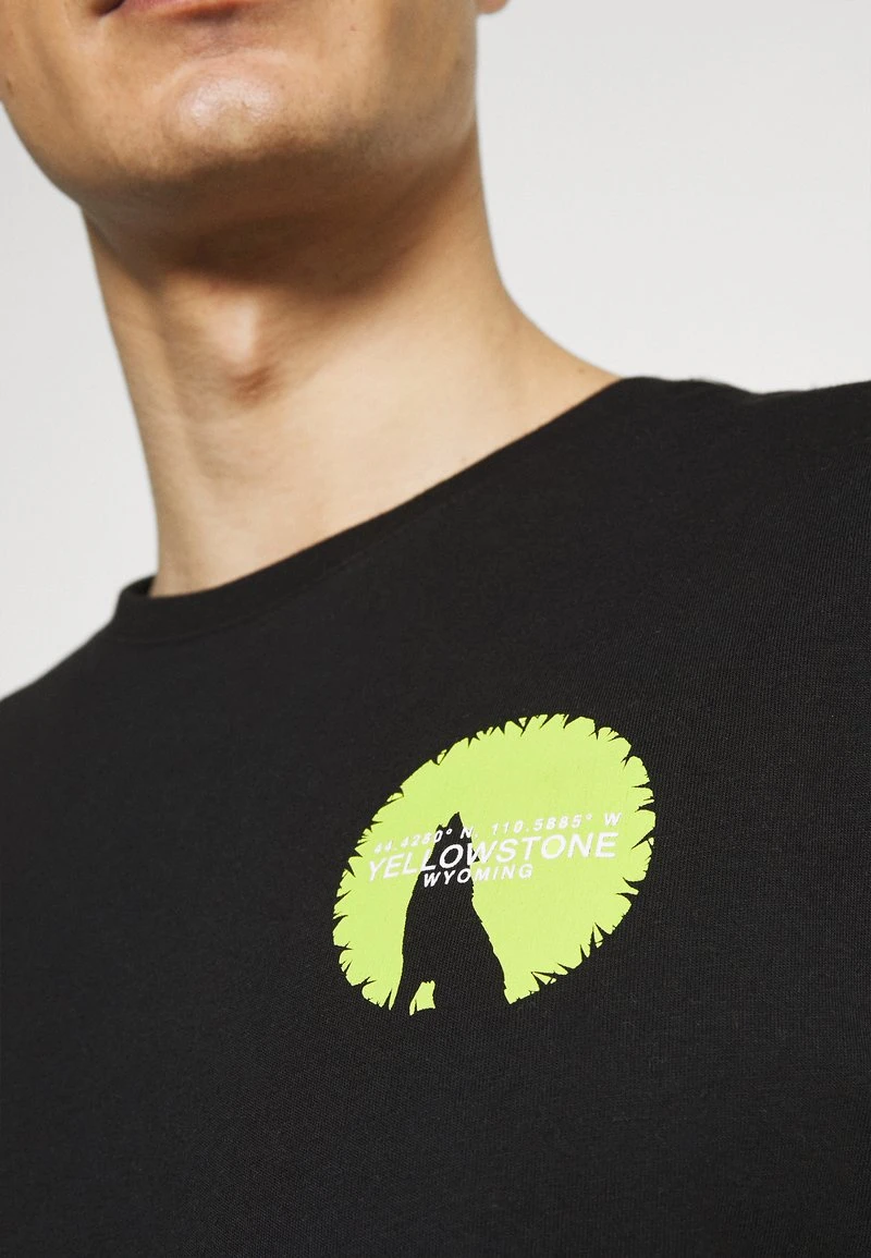 Pier One Uomo T-shirt Con Stampa - Black 10 Pier One Uomo T-shirt Con Stampa - Black - immagine 8