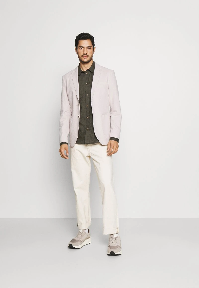 Pier One Uomo Camicia - Mottled Dark Green 4 Pier One Uomo Camicia - Mottled Dark Green - immagine 2