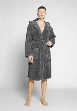 Pier One Uomo Accappatoio - Dark Gray