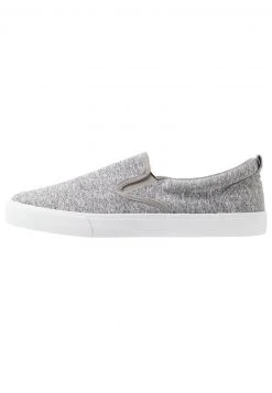 Pier One UNISEX - Scarpe Senza Lacci - Grey