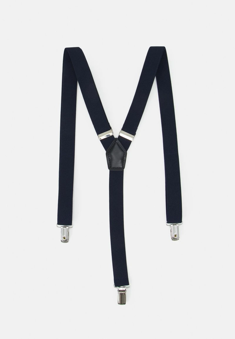 Pier One Uomo SUSPENDER/HOSENTRÄGER SET - Fazzoletti Da Taschino - Dark Blue 5 Pier One Uomo SUSPENDER/HOSENTRÄGER SET - Fazzoletti Da Taschino - Dark Blue - immagine 3