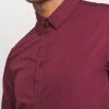 Pier One Uomo Camicia Elegante - Bordeaux -Offerta Economica Pier One c8722db9d6e944d98f1c009aac146513