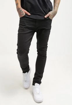 Pier One Uomo Jeans Slim Fit - Black Denim