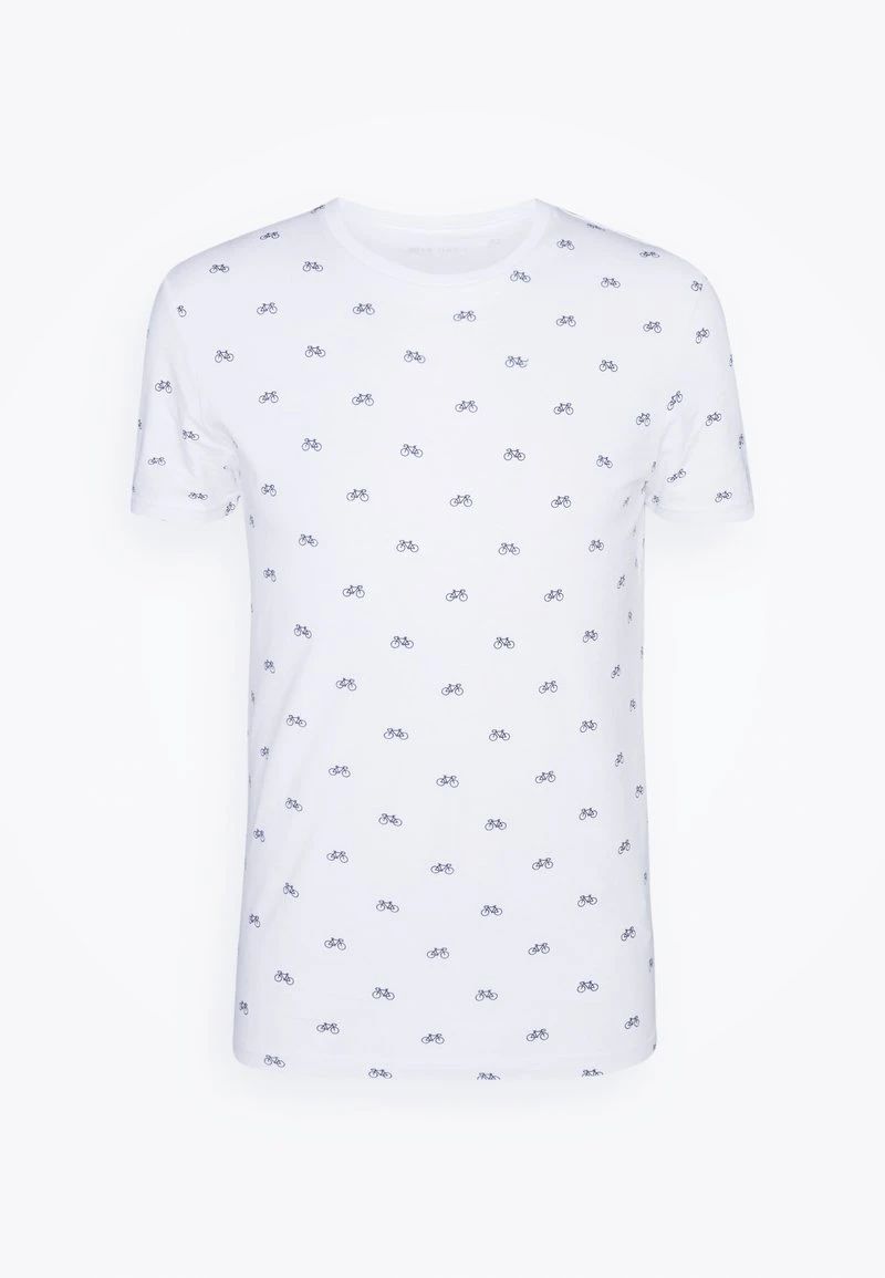Pier One Uomo T-shirt Con Stampa - White 7 Pier One Uomo T-shirt Con Stampa - White - immagine 5