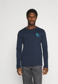 Pier One Uomo Maglietta A Manica Lunga - Dark Blue