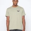 Pier One Uomo MOON SCENE GRAPHIC T-SHIRT - T-shirt Con Stampa - Olive -Offerta Economica Pier One cda400283a5d45e89b32560b11c9cb6a