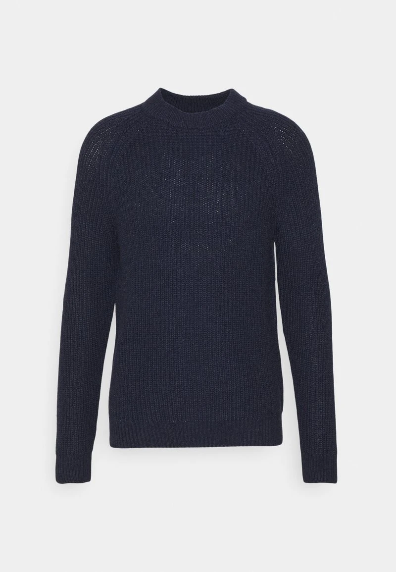 Pier One Uomo CHUNKY MOCKNECK JUMPER - Maglione - Dark Blue 7 Pier One Uomo CHUNKY MOCKNECK JUMPER - Maglione - Dark Blue - immagine 5