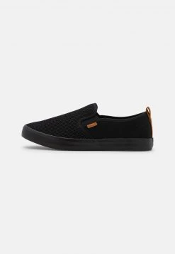 Pier One UNISEX - Scarpe Senza Lacci - Black