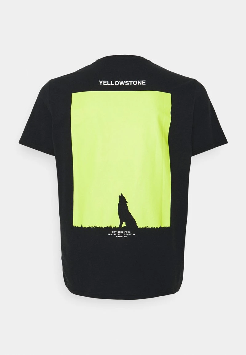 Pier One Uomo T-shirt Con Stampa - Black 4 Pier One Uomo T-shirt Con Stampa - Black - immagine 2